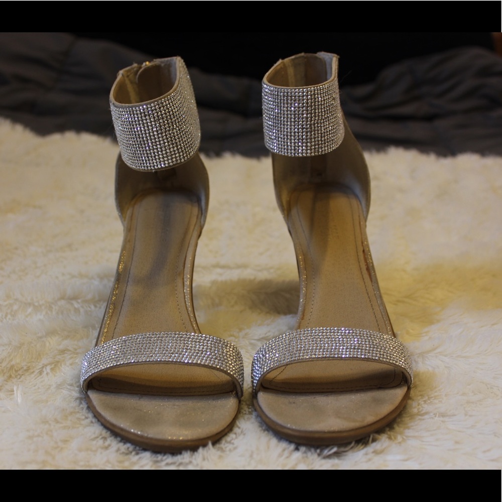 Kenneth Cole Reaction Rhinstone Heels